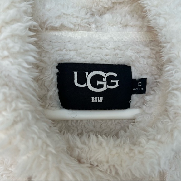 UGG White Cozy Pullover Hoodie - Picture 5 of 8